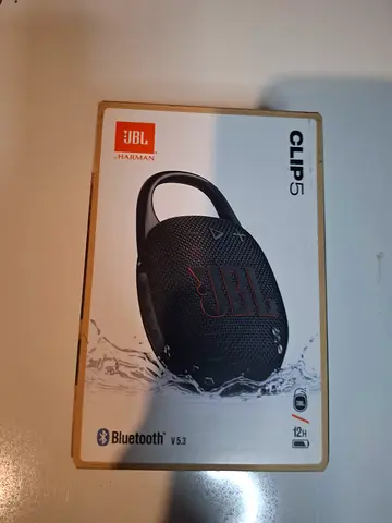 JBL Clip 5 Portable Bluetooth Speaker - Good Condition