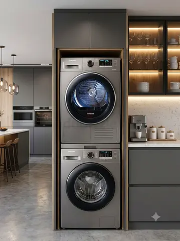 Samsung 8kg Washer & Dryer Set – Separate Washing Machine and Dryer
