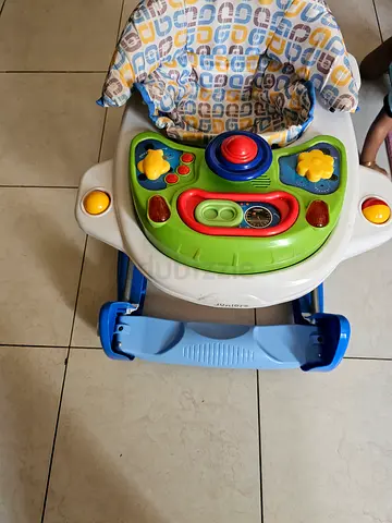 Baby walker with activity tray - good condition