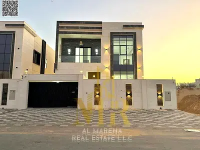 Distinctive villa in Al Bahia | 5 bedrooms | Majlis and 2 living rooms | 2 floors | 3,014 sq ft | Fees included