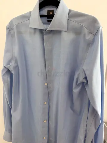 Boggi Milano Light Blue Dress Shirt – Size 38 – Excellent Condition