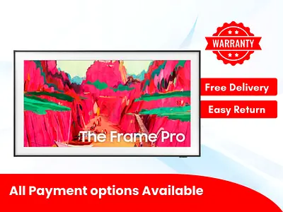 Samsung 85 Inch Frame Pro | Neo QLED 4K Smart TV | Glare Free Display | Warranty | New | 85LS03F