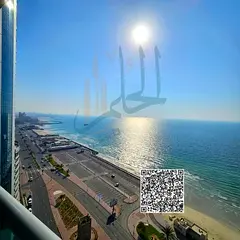 **For Sale 3-Bedroom Duplex with Full Open Sea View in Ajman Corniche 2800 sq ft 4 Bathrooms Central