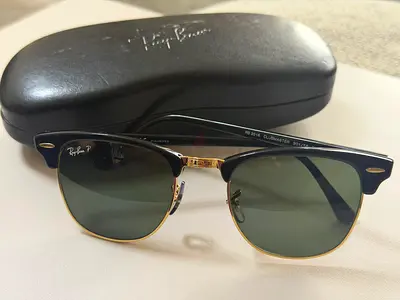 Authentic RAY-BAN CLUBMASTER Sunglasses