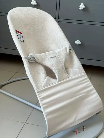 BabyBjörn Bouncer Balance Soft - Light Beige, Good Condition