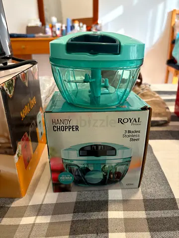 Royal Prince Handy Chopper with 3 Stainless Steel Blades