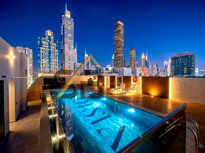 Brand New Furnished 1BR | Smart Home |Balcony| Walking distance to Metro
