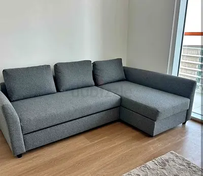 Ikea L shaped sofa bed in excellent condition
