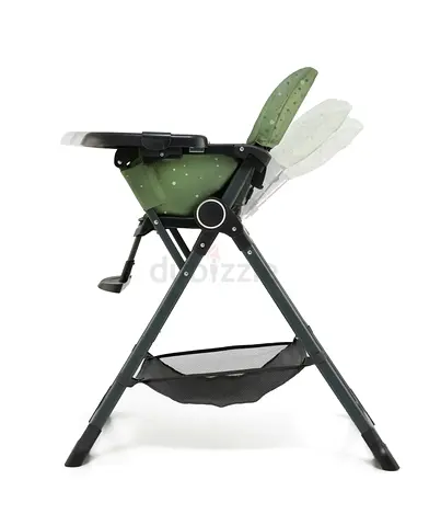 Kinderkraft- Foldee One-Second Folding High Chair 6m-3Y-Green