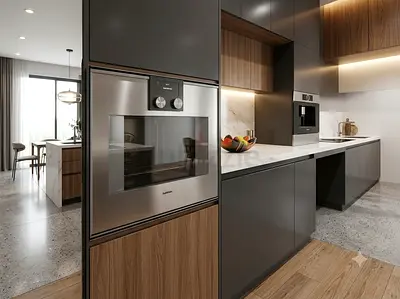 Gaggenau BM450110 400 Series Built-In Combi Microwave Oven