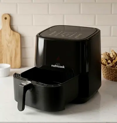 Nutricook Digital Air Fryer - Compact Black, Good Condition