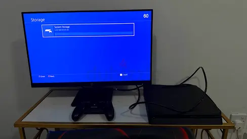 PlayStation 4 Slim with Controller - Good Working Condition