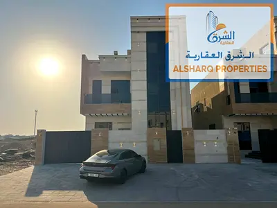عدد 2 فيلا فاخرة للبيع في الحليو 2 – تشطيب شخصي وموقع مميز مقابل حديقة الحميدية وقريب من شارع الإمارات والشيخ محمد بن زاي