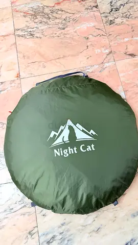 Night Cat Instant Pop-Up Camping Tent – Used!