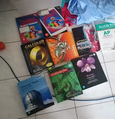 High school books
