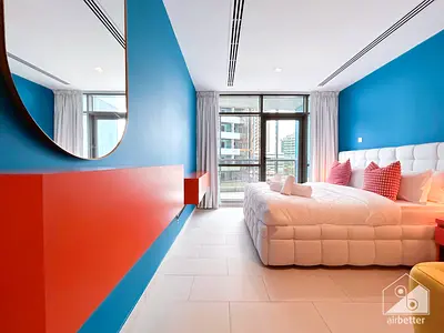 Spirit tower Studio with Balcony & City Views - ALL BILLS Inc. + FREE Parking & Wifi