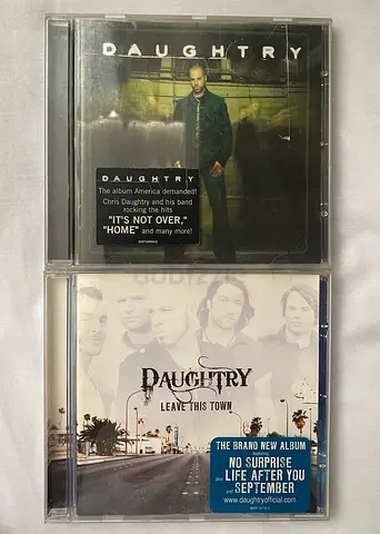 Daughtry CD Collection - Daughtry (Self-Titled) & Leave This Town