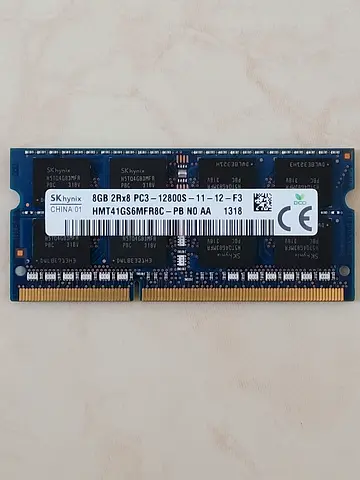 SK Hynix 8GB DDR3 Ram 2Rx8 12800S