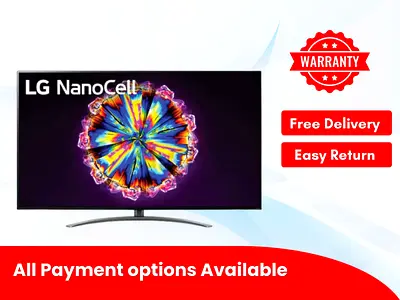 LG 75 Inch TV | NANO91 Series | NanoCell 4K Smart TV | AI ThinQ | Delivery | Warranty | 75NANO91