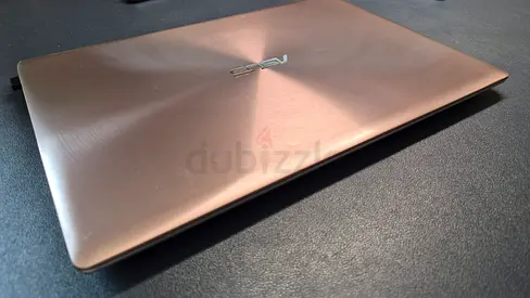 Asus slim laptop - good condition, light gold