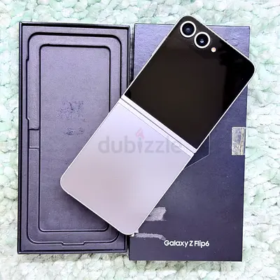 SAMSUNG GALAXY Z FLIP 6 512GB STORAGE SLIVER COLOR