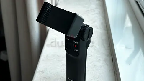 ستاند/قبضة تصوير سوني مع حامل موبايل – جديد غير مستعمل | Sony Shooting Grip with Phone Holder – Bran