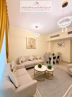 Fully Furnished One Bedroom Apartment for Monthly Rent in Al Khan Riviera Tower First Tenant