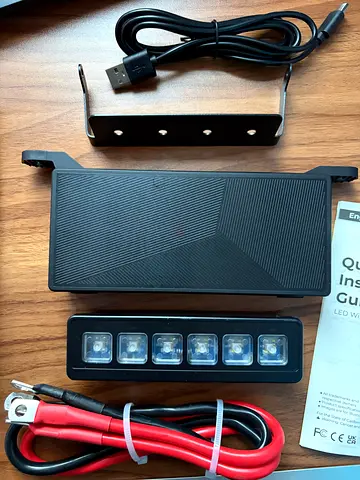 6-Gang LED Wireless Remote Switch Panel Kit (12V-24V) – Brand New