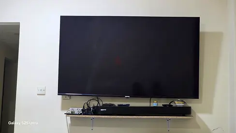 65 inches greepas brand new TV under warranty with geepas new long speaker both under warurgent sale