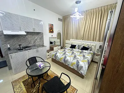 🔥 2BR Apartment with Creek View | Orient Tower A1 – Al Bustan | 1,695 Sq. Ft. | Installment Balance