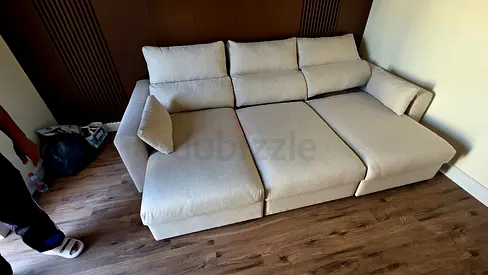 Top Quality ikea Eskilstuna L shape sofa bed with storage