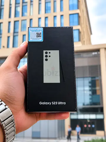 Samsung S23 Ultra 5G
Brand New 
512GB/12GB 
International Version