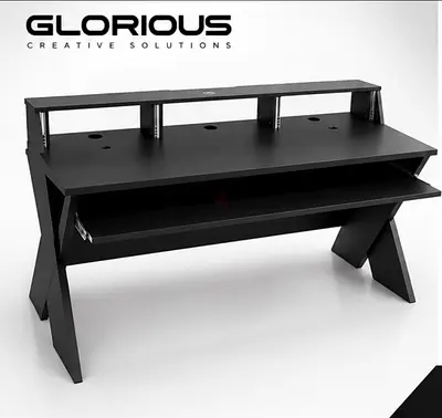Glorious Sound Desk Pro Black – Professional Studio Desk
