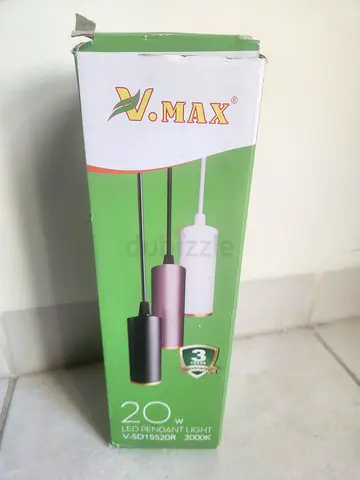 New V.MAX 3-Light LED Pendant Ceiling Lamp (in box)