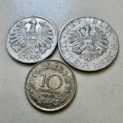 1925-1947 Austria (Osterreich) Collection (old antique coins)