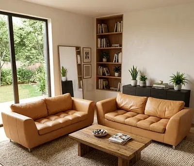 Sofa set 6 seater excellent condition