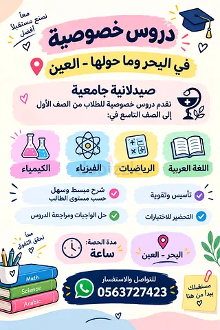 العين اليحر وما حولها