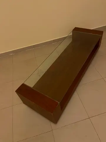 Low wooden TV cabinet / media console in good condition