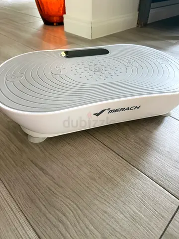 Vibration plate exercise machine