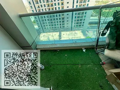 For annual rent: one bedroom, living room, balcony, two bathrooms, 27,000 QAR, City Towers