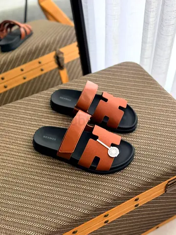 Hermes Chypre Sandals, Men's size (SUPER MASTER QUALITY)