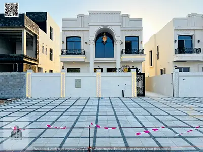 فرصة مميزة للبيع في منطقة الزاهية مقابل حديقة  بعجمان، فيلا فاخرة متكاملة
