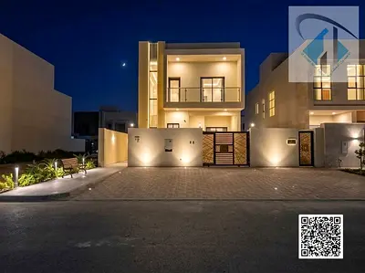 Villa for sale directly from the owner at a bargain price and without a down payment. A modern villa near the mosque, one of the most luxurious villas