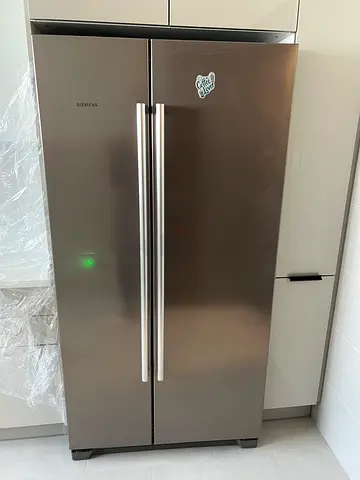 Siemens Side By side Refrigerator , 90 cm Inox-look , DELIVERY + WARRANTY