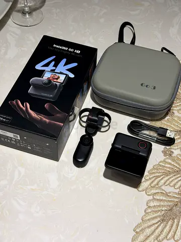 Insta360 GO 3s 4K Action Camera with Case and Accessories - Excellent Condition