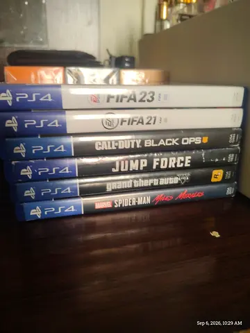 Bundle of 6 PS4 Games including FIFA 23, Call of Duty, Spider-Man & more open for trades too