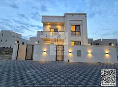 Investment Villa for Sale in Al Helio 2 – Ajman | Premium Finishing, Stone Facade, and Ample Parki
