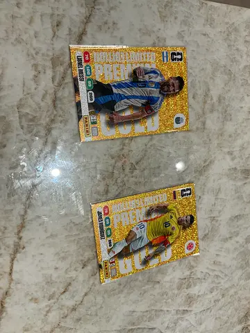 Messi + James Rodríguez Football Trading Cards – Panini – Mint Condition Negotiable