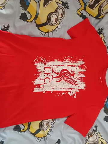 Red Liverpool FC T-shirt - Size M, Good Condition