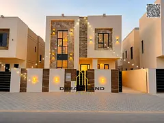 Villa for sale including registration fees, prime location near the mosque, 5 master bedrooms with a